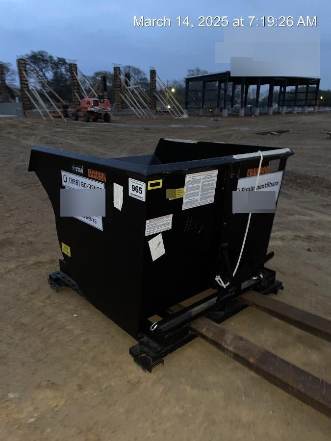 2025 STAR INDUSTRIES M-1820 - Self-Dump Hopper