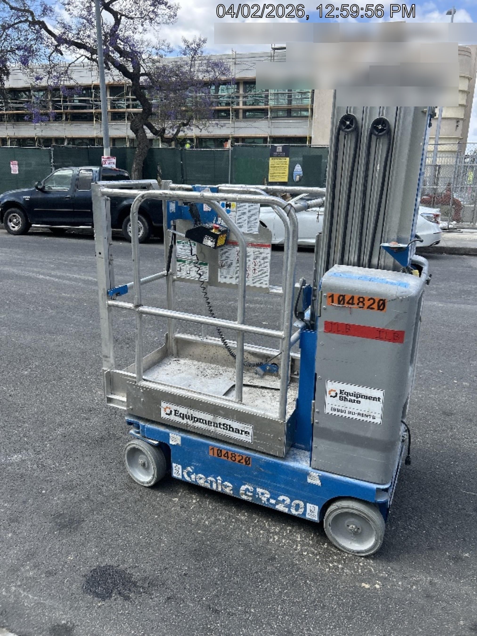 2020 GENIE GR-20