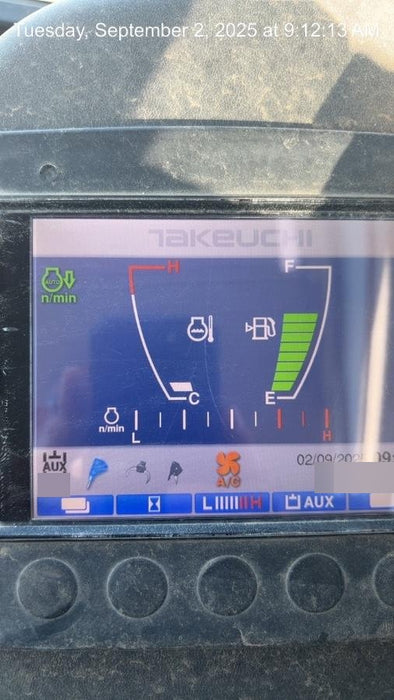 2020 Takeuchi TB290C Cab/Heat/Air, Rubber Tracks, Manual TAG QC