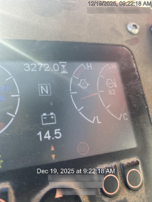 2019 Manitou MTA10055 Cab/Heat/Air, 120 HP, Solid Tires, Work Lights, Lift Hook, Auxiliary Hydraulics 66" Carriage and 60" Forks