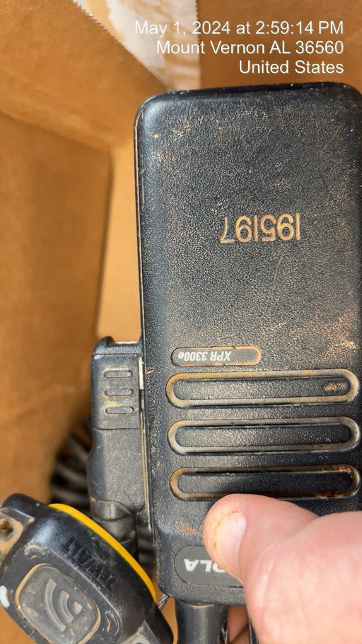 2021 MOTOROLA XPR3300E