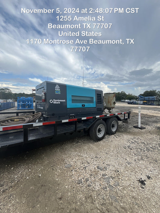 2024 TEXAS PRIDE TRAILERS 18'-20' Lowboy Sand Blasting Unit
