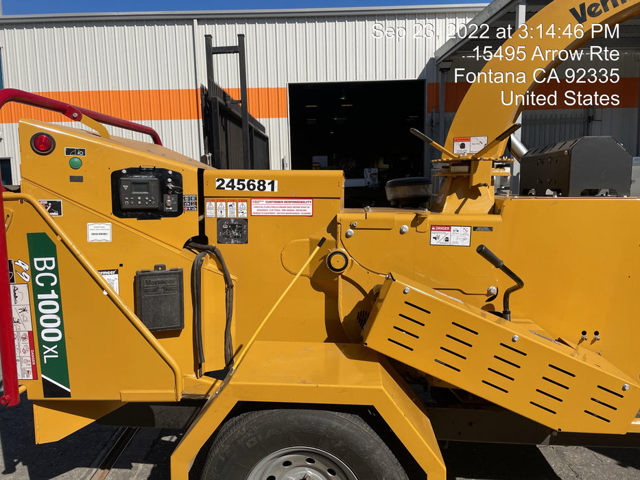 2022 VERMEER BC1000XL Diesel