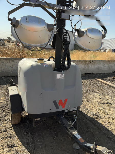2019 Wacker Neuson LTV6L-MH Wacker Neuson LTV6L Mobile Light Tower w/Fuel Level Sensor Installed