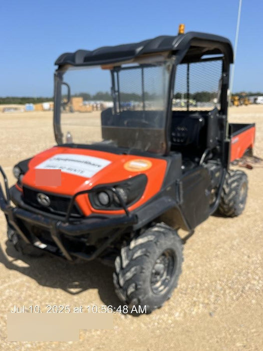 2019 Kubota RTV-XG850WL-H 4wd Utility Cart, Gas, 2 Seat, LED Strobe, Windshield Tempered Glass, Plastic Canopy, Wire Harness Kit, Backup Alarm