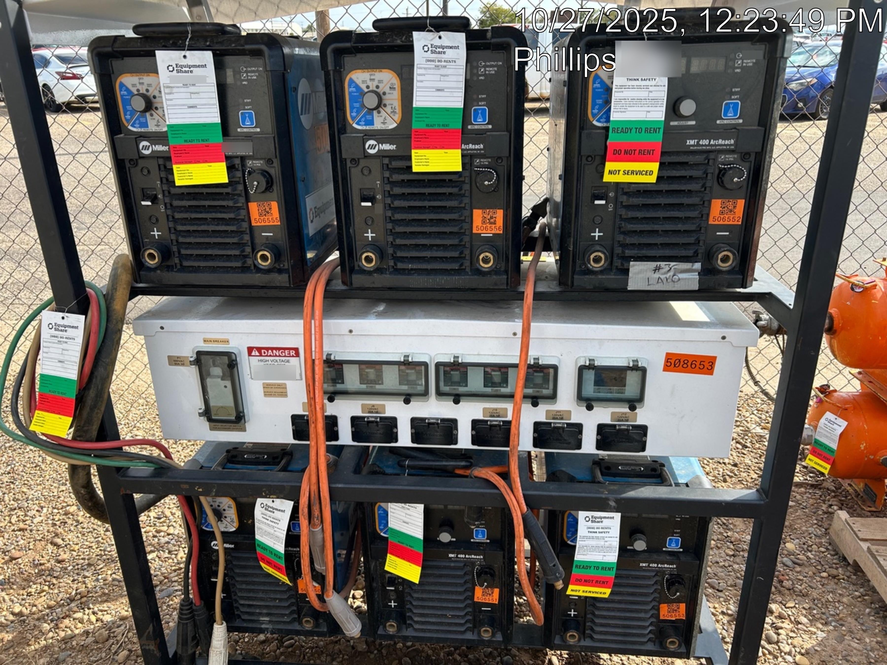 2025 MILLER ELECTRIC XMT 400