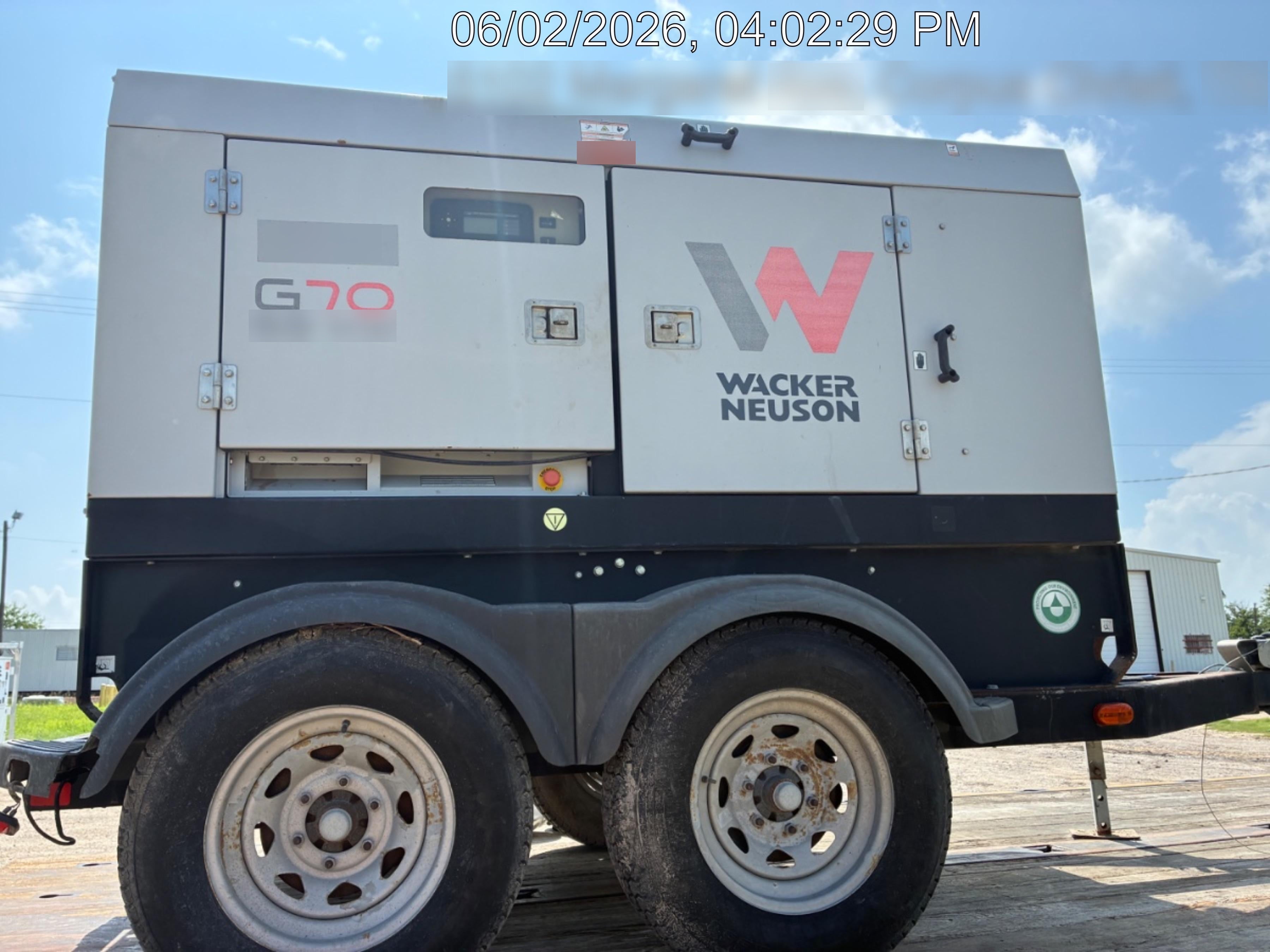 2020 WACKER NEUSON G70
