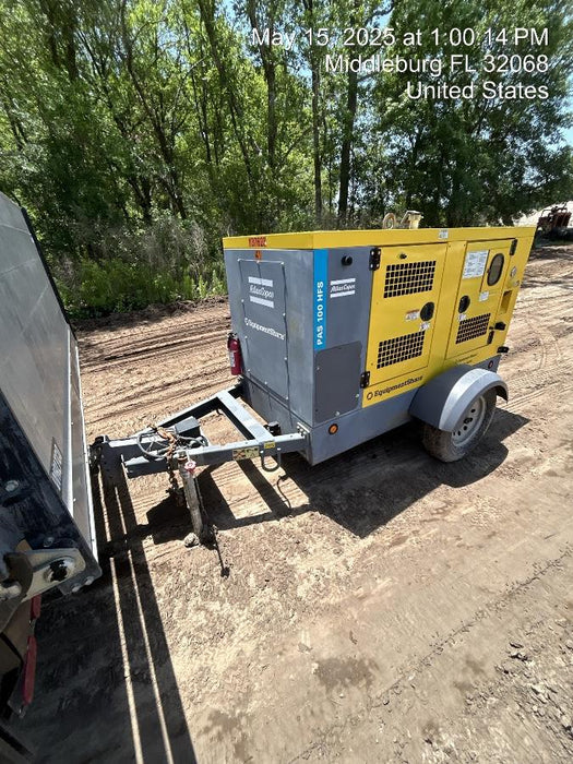 2021 ATLAS COPCO PAS 100 HF CS Enclosed
