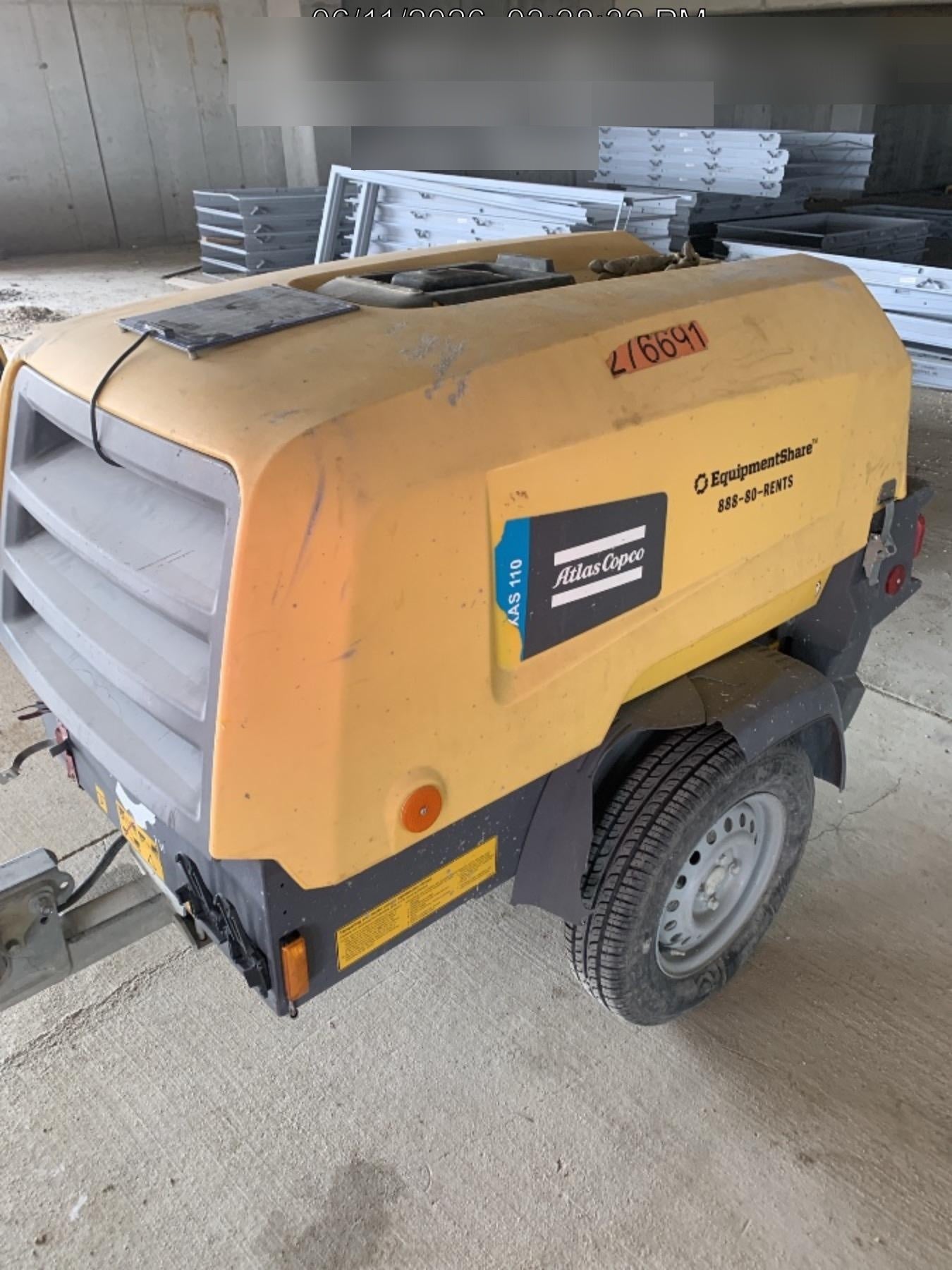 2022 ATLAS COPCO XAS 110