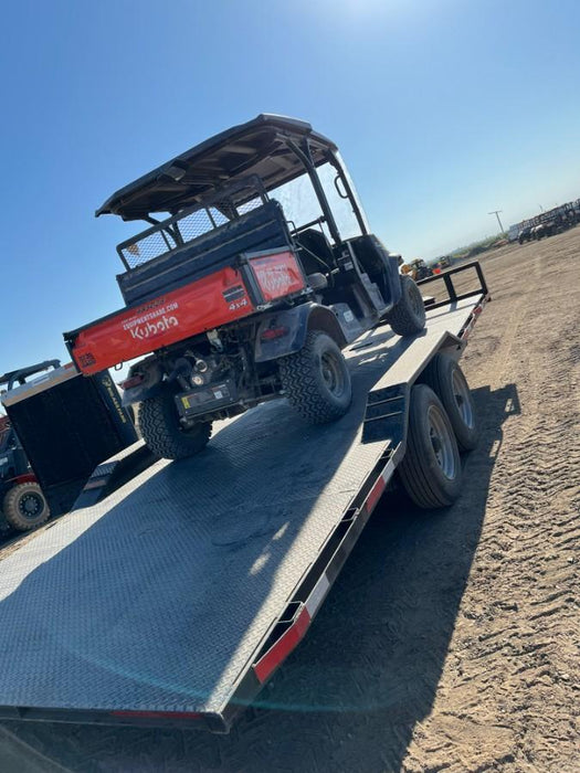 2024 TEXAS PRIDE TRAILERS 21' Lowboy Gravity Tilt Bed 14K Bumper Pull Trailer