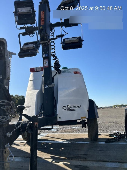 2023 Generac MLT2 Diesel, Flex Switch 120V Input, Powerzone Controller, 
(4) 320W LED Lights, 4kW Generator, 39.9 Gal Fuel Tank, 2" Ball, T3