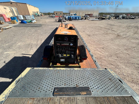 2023 Lincoln Electric LE400 Kubota V1505, Trlr, Cable Rack, Light Kit, ES Decals, T3