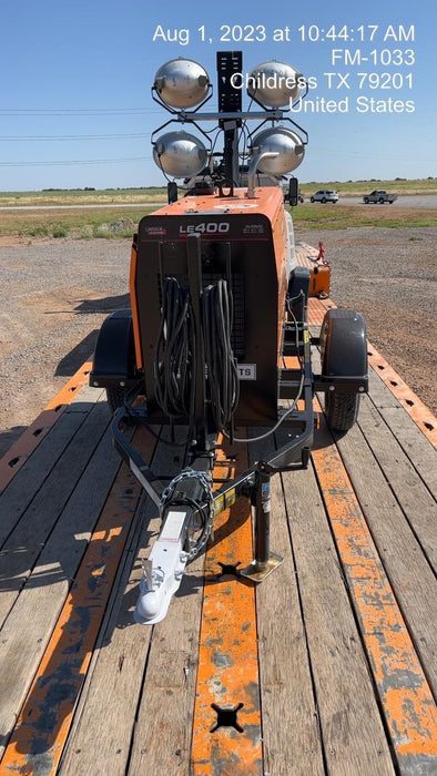 2022 Lincoln Electric LE400 Kubota V1505, Trlr, Cable Rack, Light Kit, ES Decals, T3