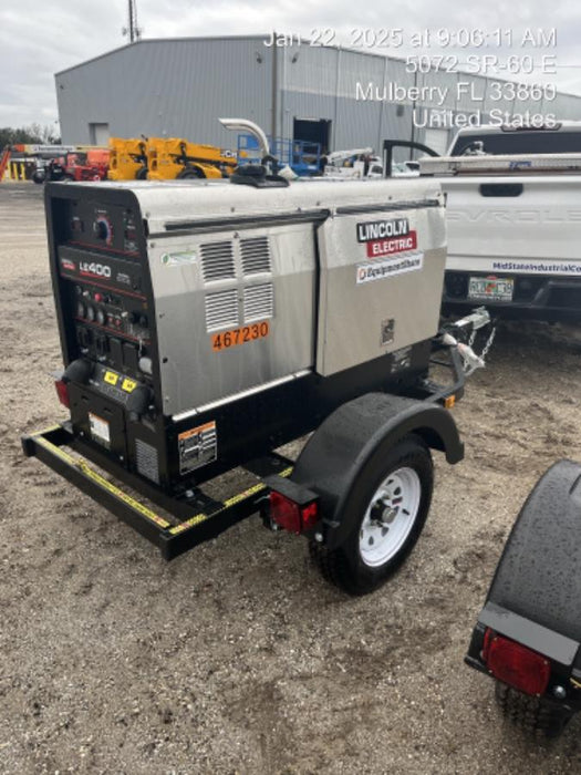 2024 Lincoln Electric LE400 Kubota V1505, Trlr, Cable Rack, Light Kit, ES Decals, T3