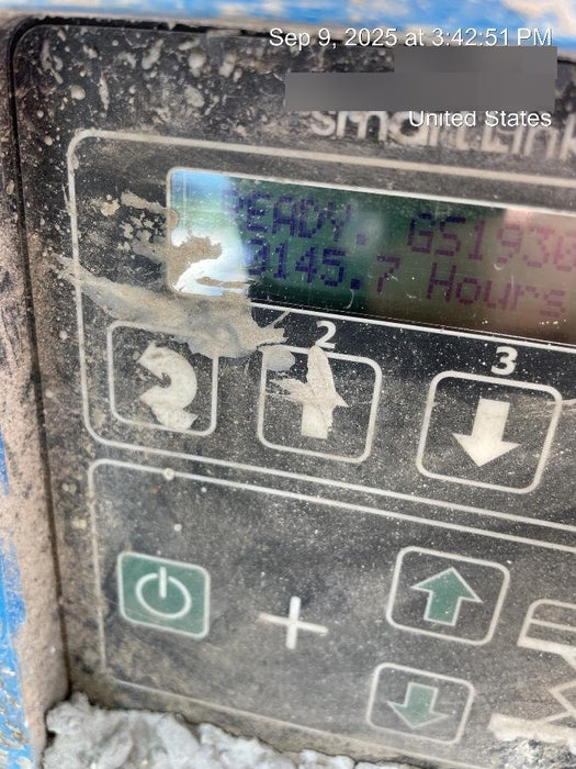 2020 Genie GS-1930 Solid Non Marking Tires, Beacon, Folding rails with half height swing gate, 800W Inverter