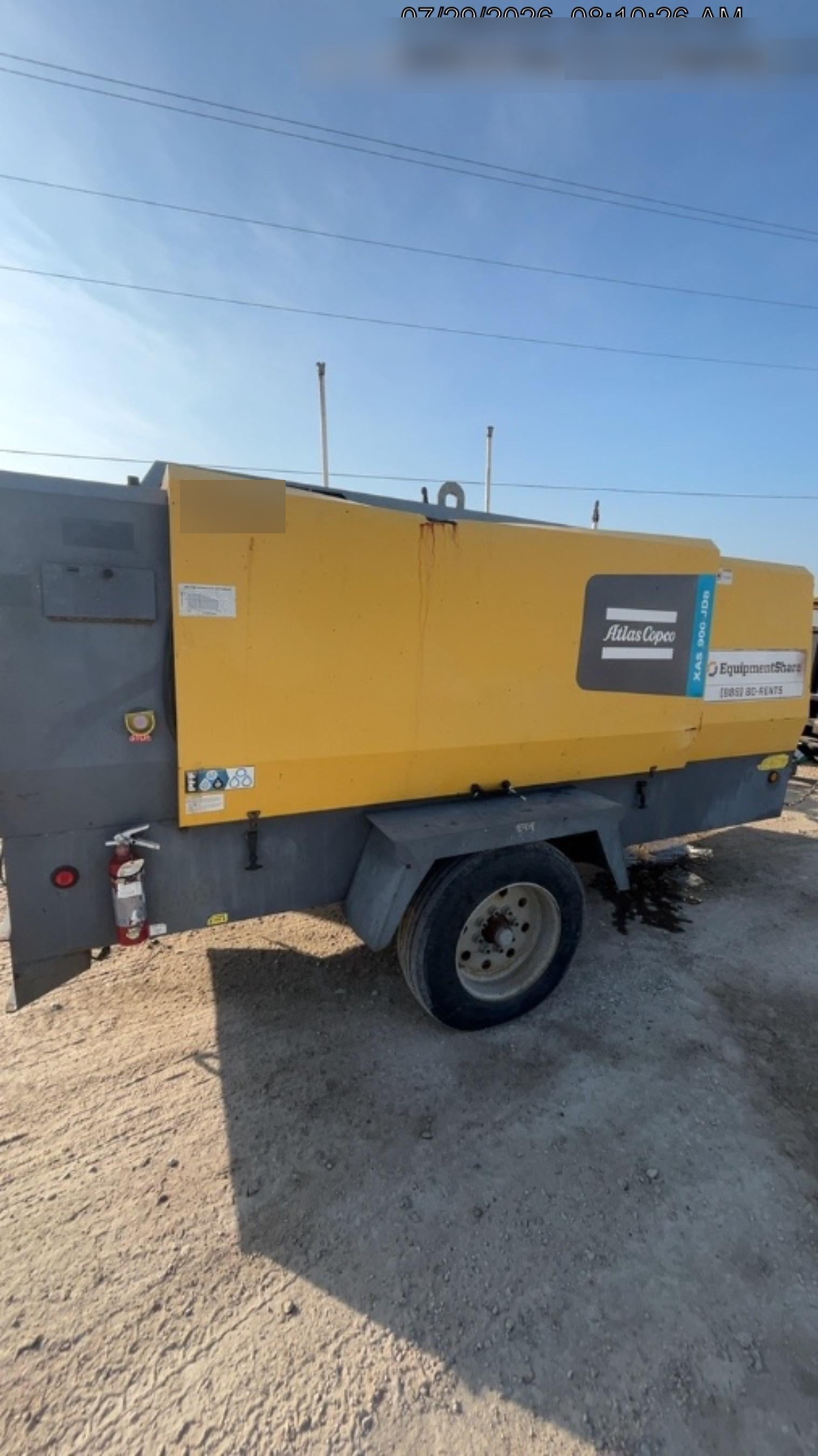 2020 ATLAS COPCO XAS 900