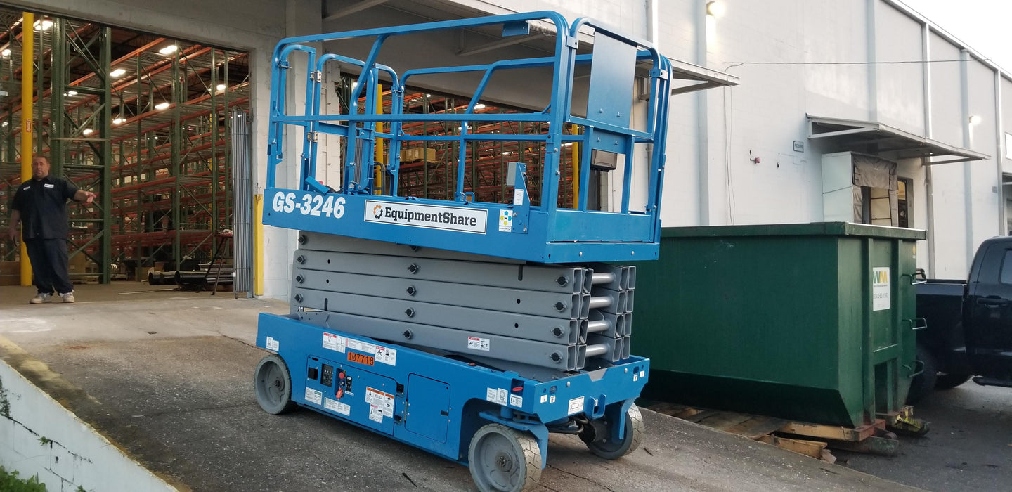 2020 Genie GS-3246 Standard, Folding full height swing gate