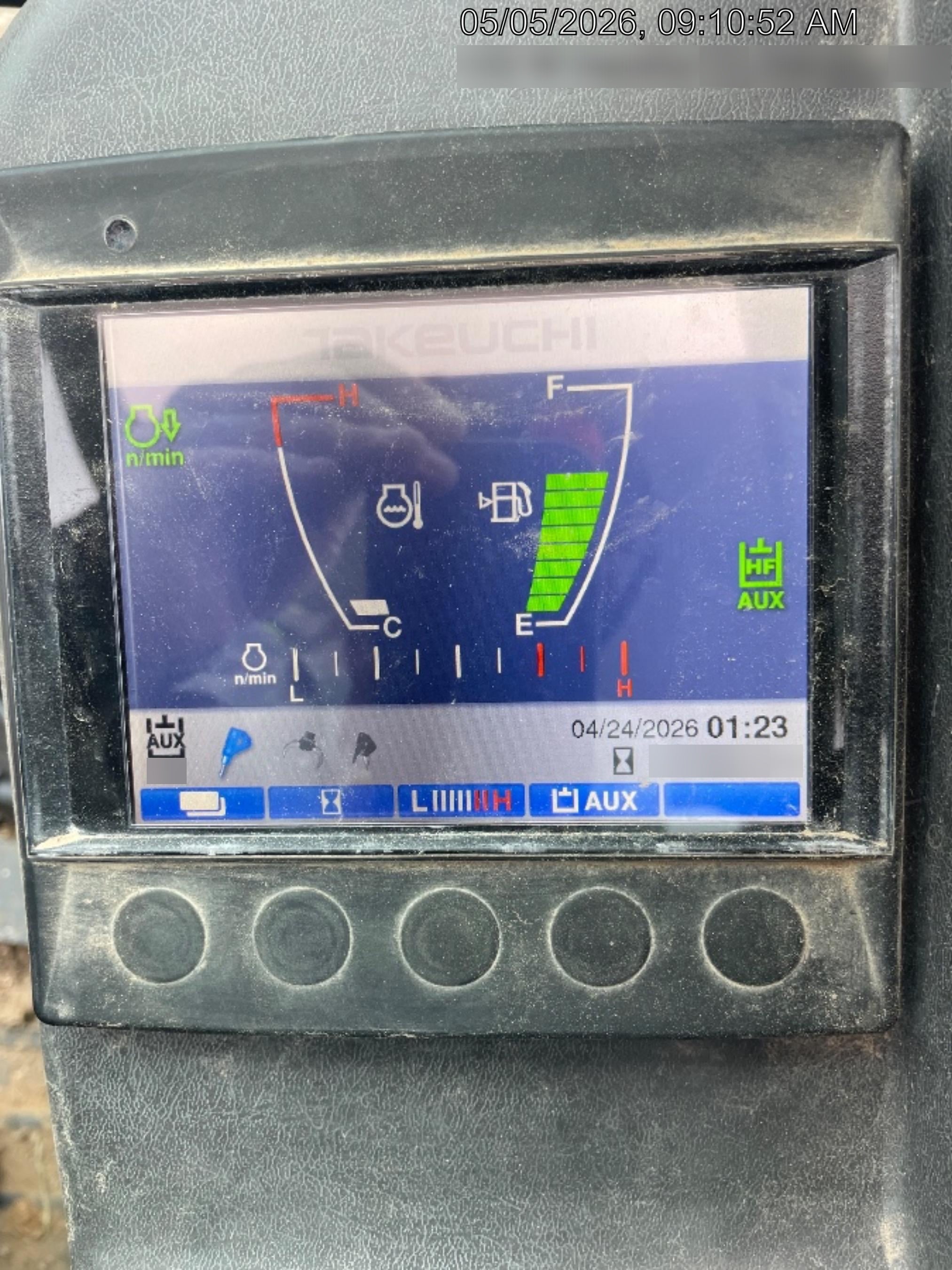 2020 TAKEUCHI TB260