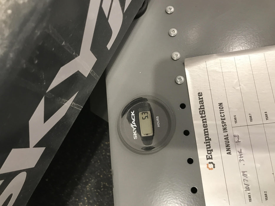 2019 Skyjack SJIII-3219 Standard Options, Trojan Batteries