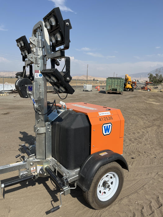 2024 Wanco WLTT-4MM4K Diesel, Deep Sea Controller, Shore Power Plug, Auto Start, (4) 350W LED Floodlights, 4kW Generator, 60 Gal Fuel Tank, 2" Ball, T3