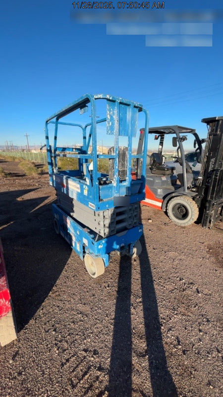 2019 Genie GS-1930 Half Height Swing Gate, 800W Inverter