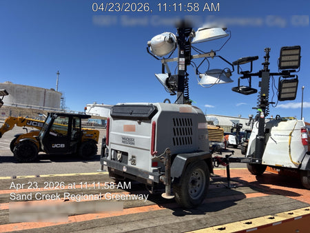 2019 Wacker Neuson LTV6L-MH Wacker Neuson LTV6L Mobile Light Tower w/Fuel Level Sensor Installed