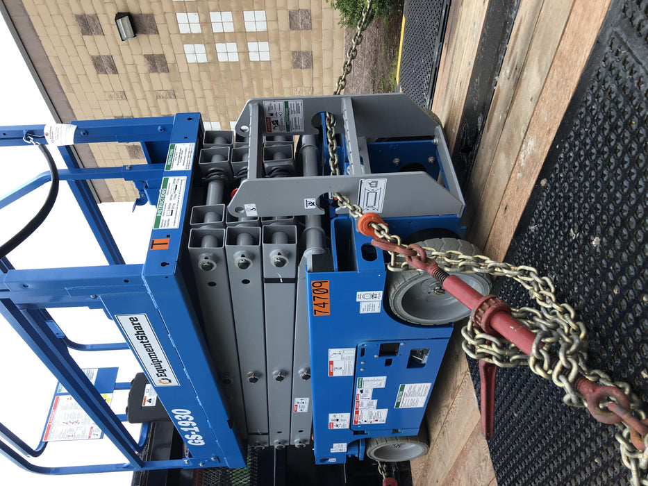 2020 Genie GS-1930 Fixed rails with chain entry gate - Pre A92.20