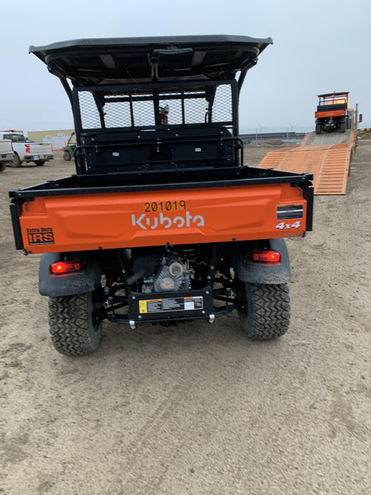 2022 Kubota RTV-X1140W-H Plastic Canopy, Windshield Acrylic Clear, LED Strobe Light, Wire Harness Kit, Back up Alarm
