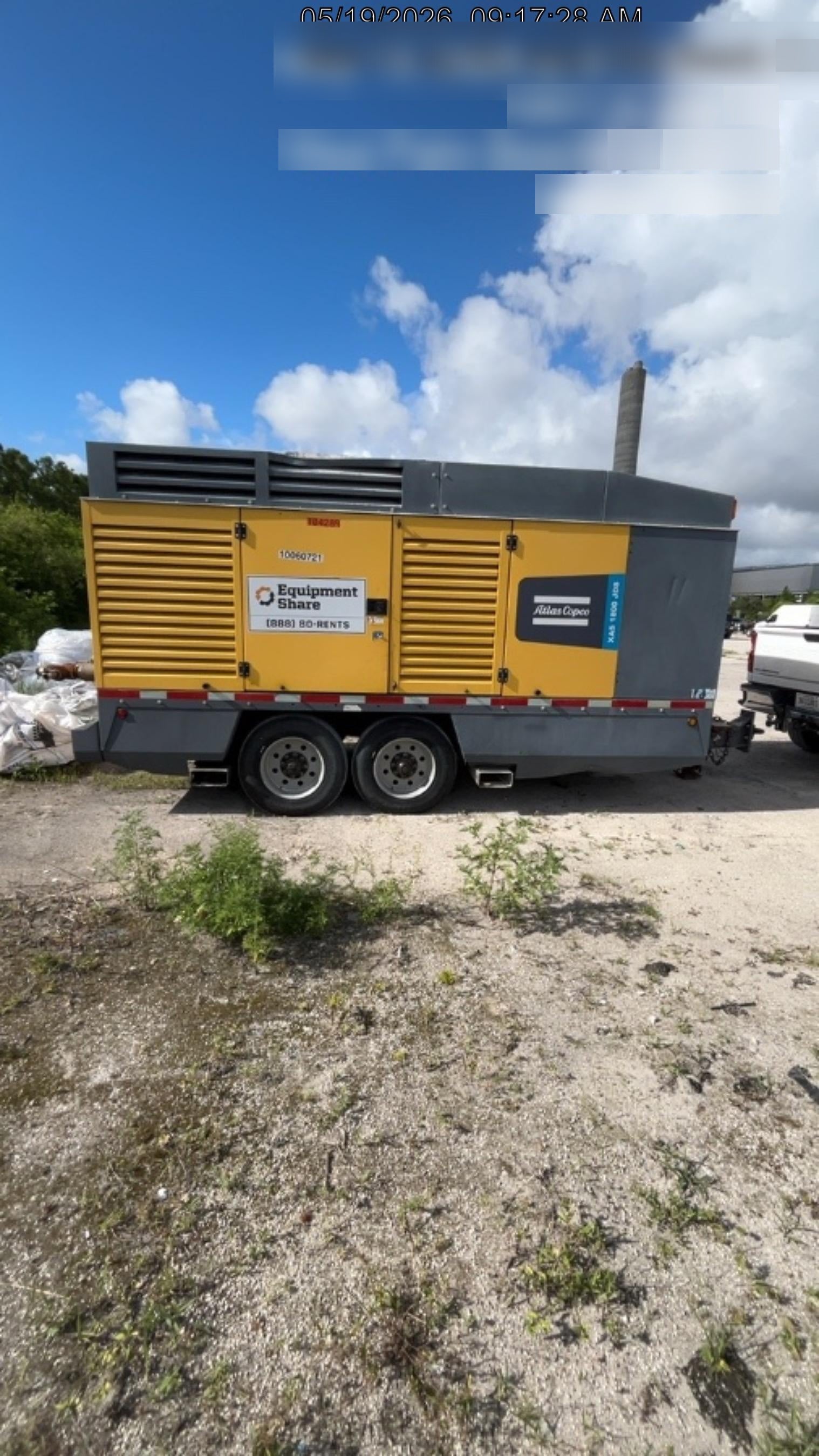 2020 ATLAS COPCO XAS 1800