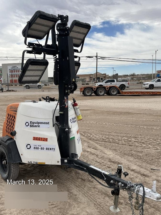 2023 Generac MLT2 Diesel, Flex Switch 120V Input, Powerzone Controller, (4) 320W LED Lights, 4kW Generator, 39.9 Gal Fuel Tank, 2" Ball, T3