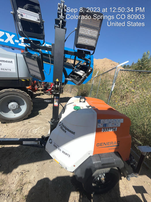 2023 Generac MLT2 Diesel, Flex Switch 120V Input, Powerzone Controller, (4) 320W LED Lights, 4kW Generator, 39.9 Gal Fuel Tank, 2" Ball, T3