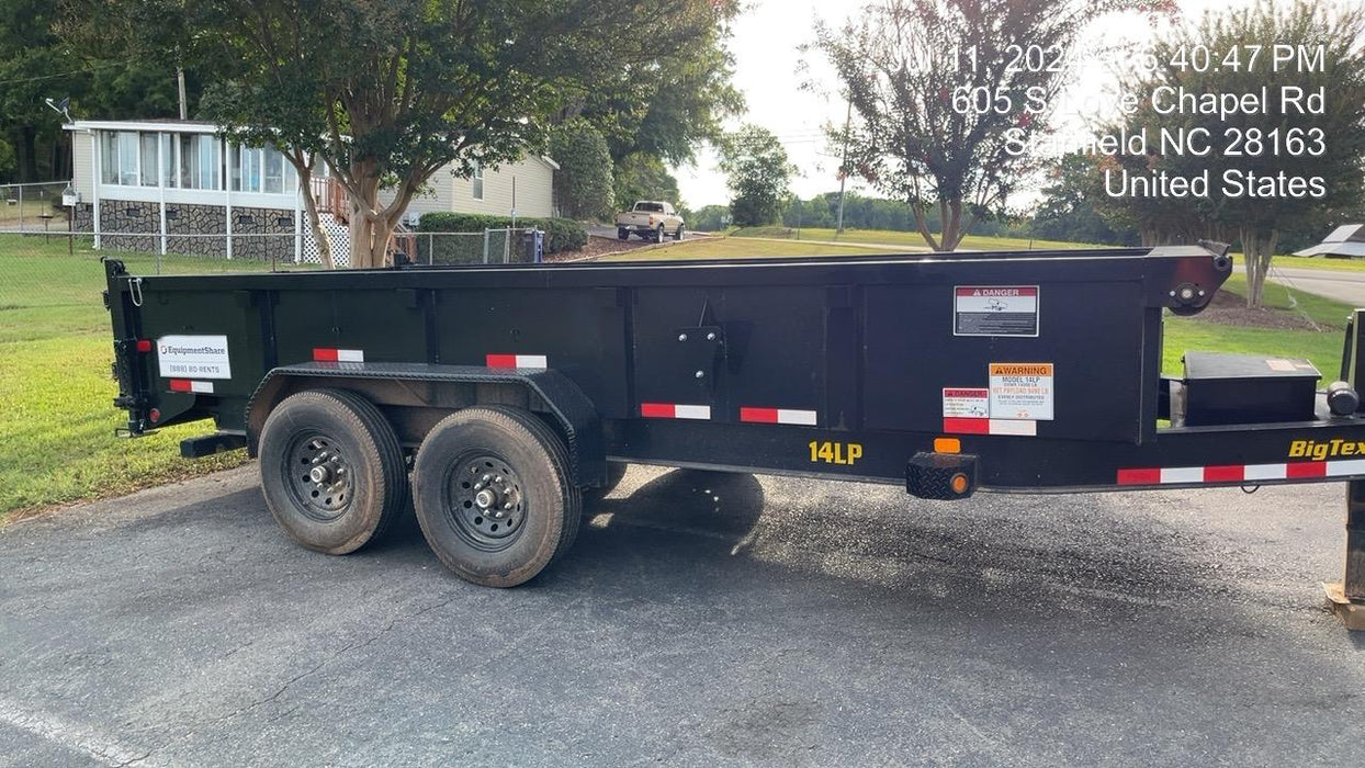 2024 BIG TEX TRAILER 14LP-16