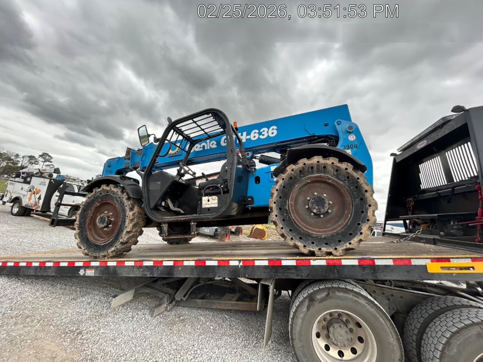 2017 Genie GTH-636 Genie GTH636, Foam Filled Tires, 48" carriage