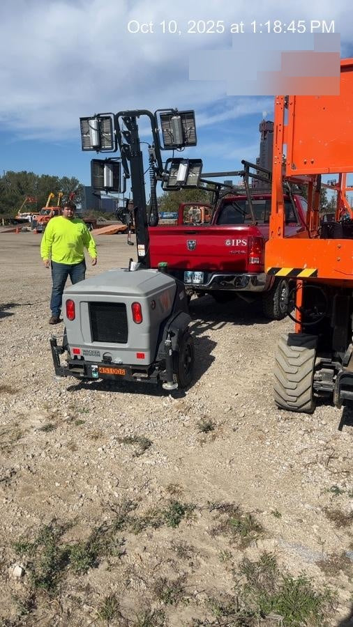 2024 Wacker Neuson LTT4 Diesel, Kohler KDW702, Deep Sea Controller, Auto Start, LED 320W, Bypass Outlet, T3