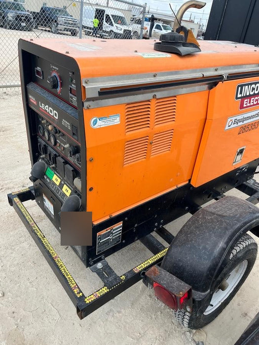 2022 Lincoln Electric LE400 Kubota V1505, Trlr, Cable Rack, Light Kit, ES Decals, T3