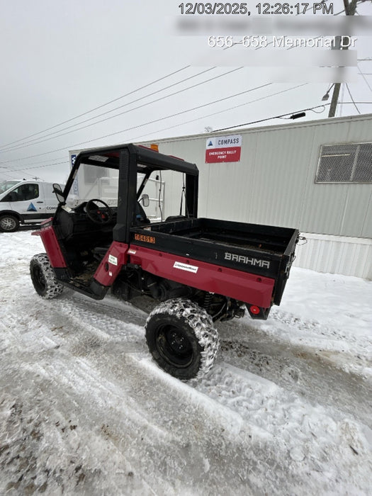 2021 Yanmar YU1000 Canopy, Steel Wheel, Poly WindShield, Beacon, Backup Alarm