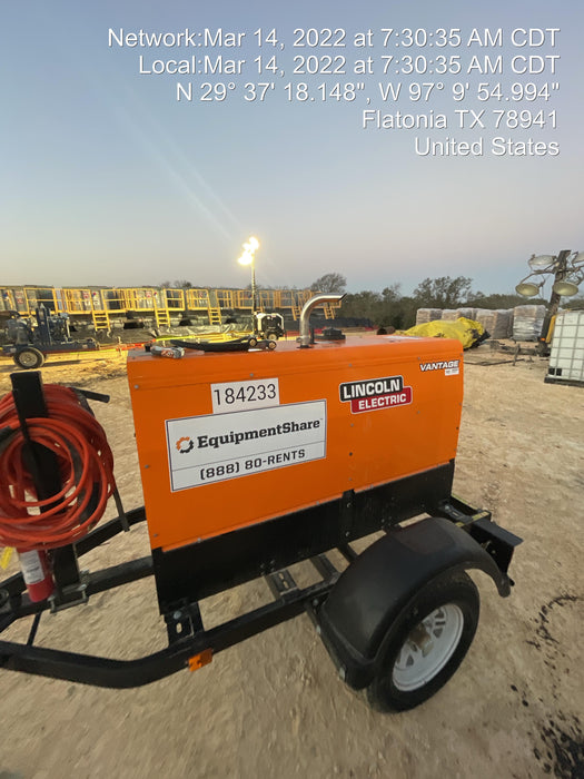 2021 Lincoln Electric Vantage 322 VANTAGE 322 READY-PAK 3