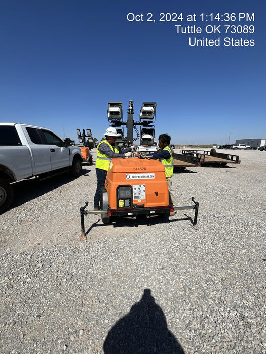 2023 Generac MLT2 Diesel, Flex Switch 120V Input, Powerzone Controller, (4) 320W LED Lights, 4kW Generator, 39.9 Gal Fuel Tank, 2" Ball, T3