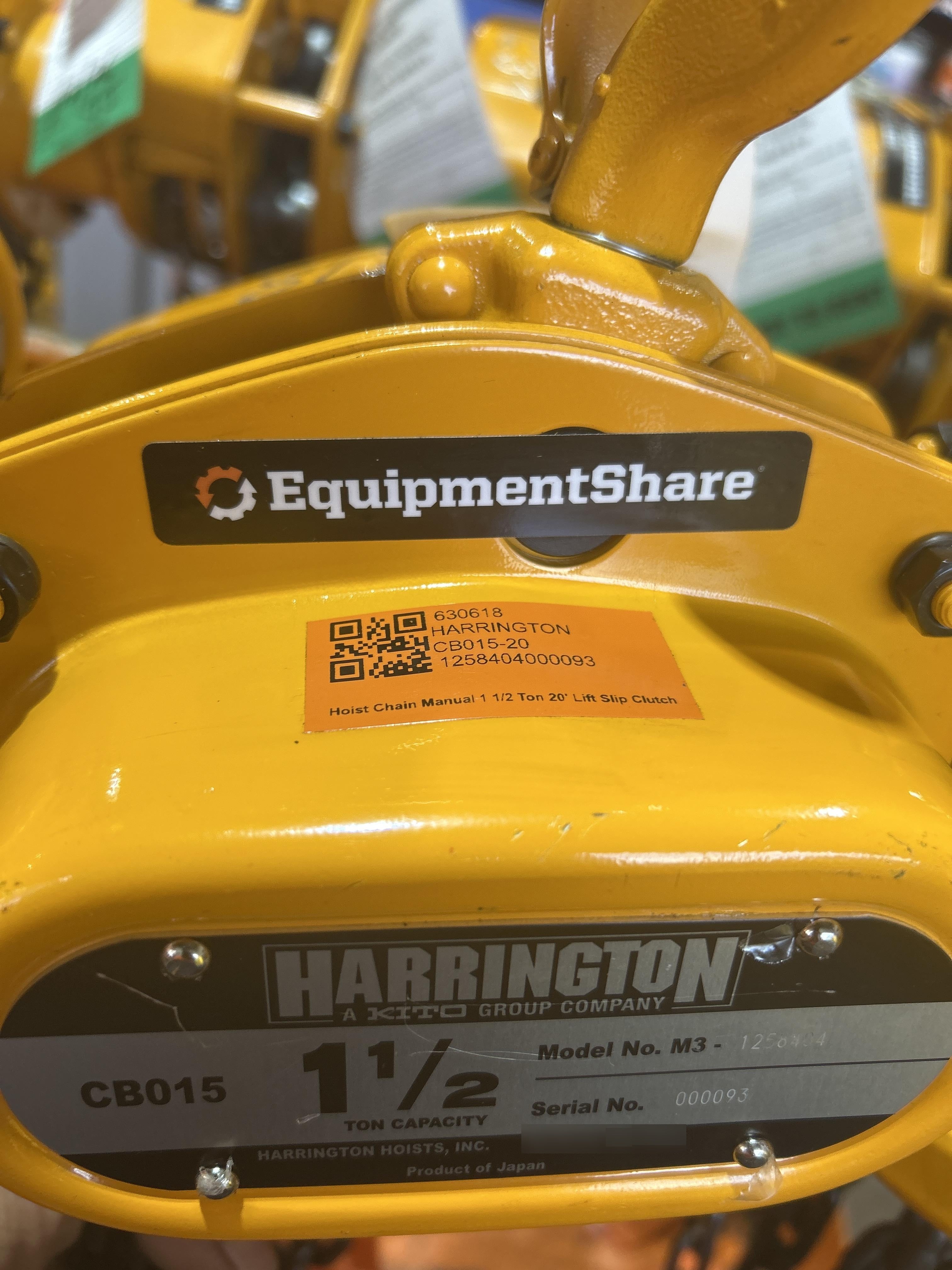 2026 HARRINGTON CB015-20
