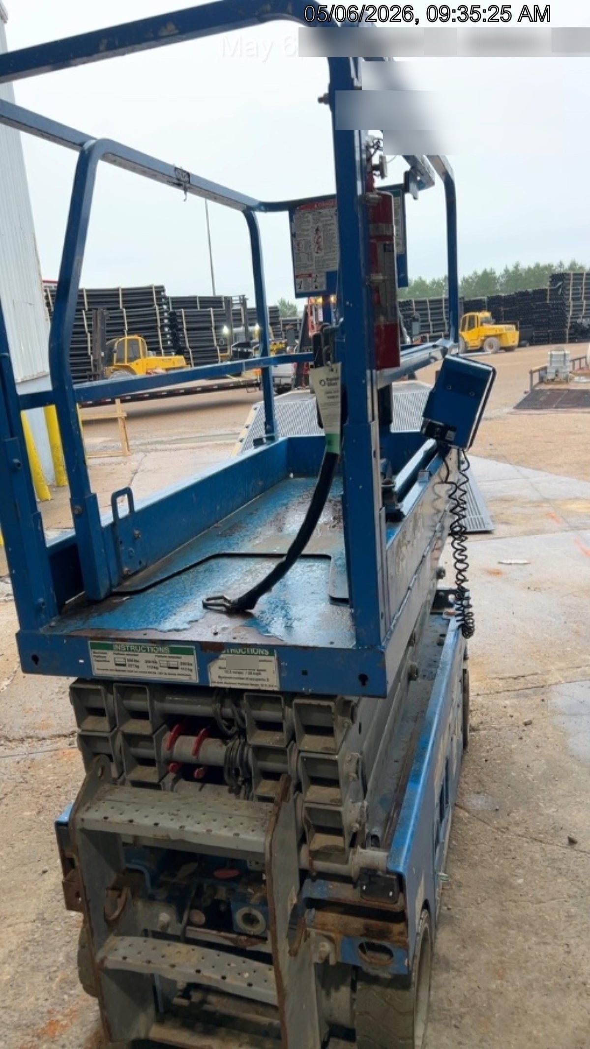 2020 Genie GS-1930 Fixed rails with chain entry gate - Pre A92.20