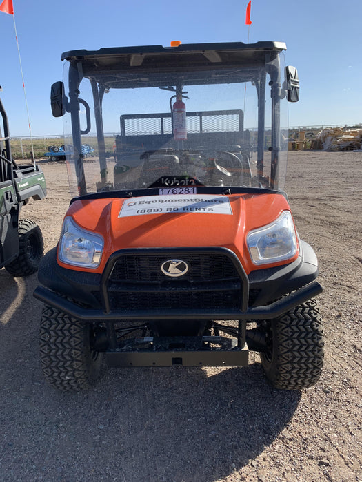 2021 Kubota RTV-X1140W-H Plastic Canopy, Windshield Acrylic Clear, LED Strobe Light, Wire Harness Kit, Back up Alarm