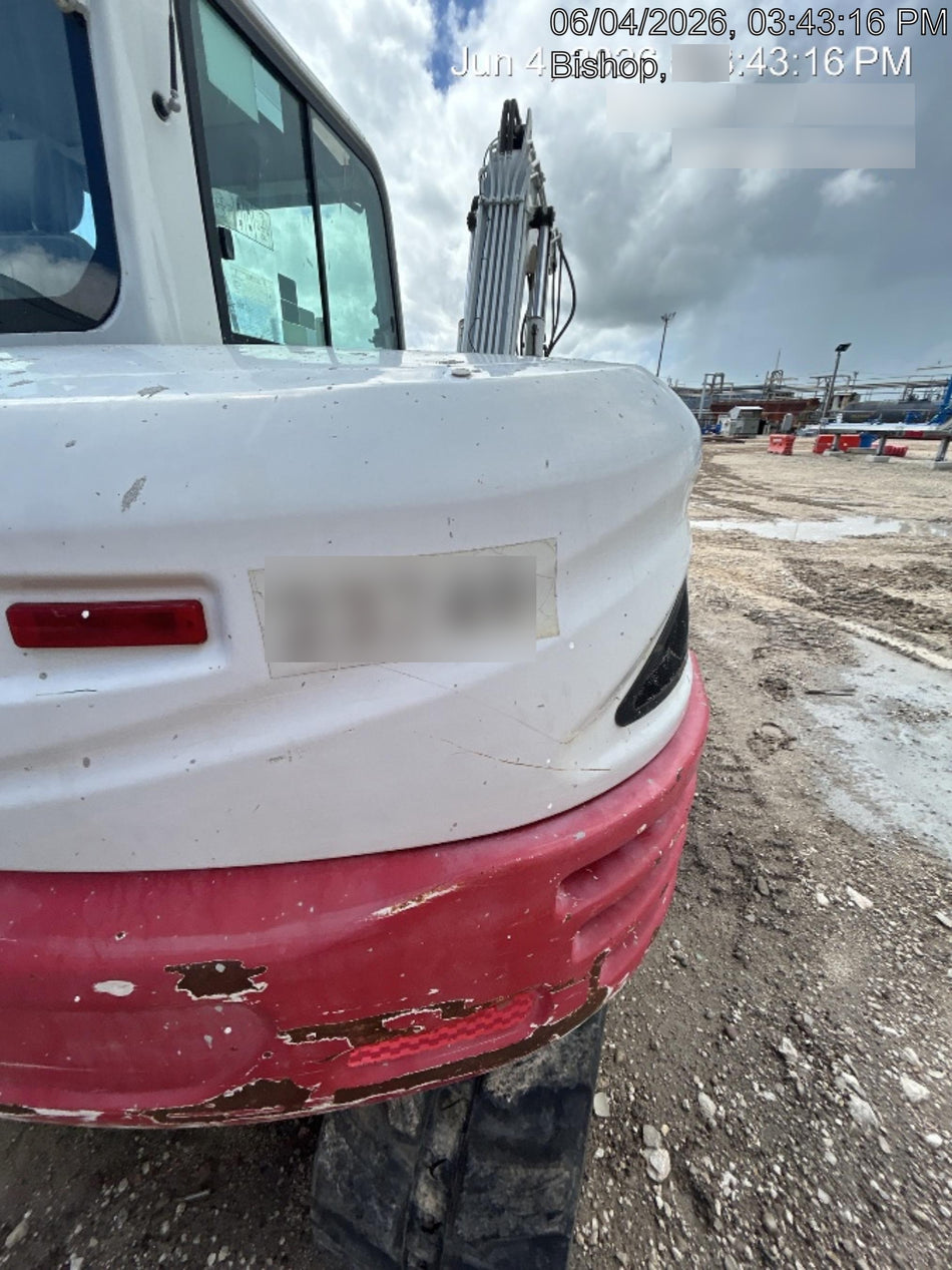 2019 Takeuchi TB290 Cab/Heat/AC w/Rubber Tracks, Auxiliary Hydraulics, Dozer Blade, Manual QC, 18/24/36" Buckets, Hydraulic Thumb Installed