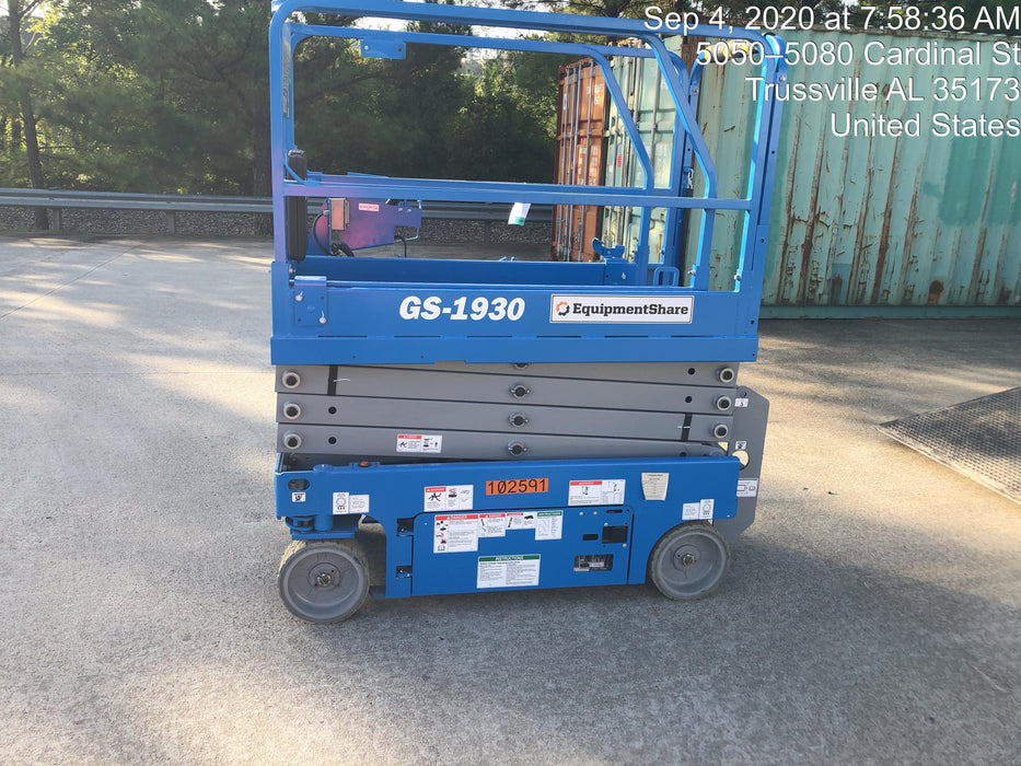 2020 Genie GS-1930 Standard Machine