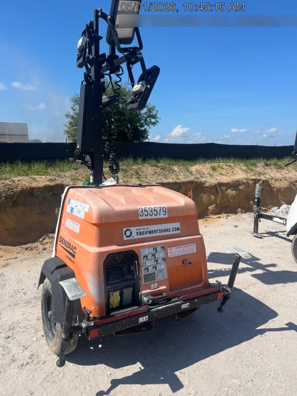 2023 Generac MLT2 Diesel, Flex Switch 120V Input, Powerzone Controller, (4) 320W LED Lights, 4kW Generator, 39.9 Gal Fuel Tank, 2" Ball, T3