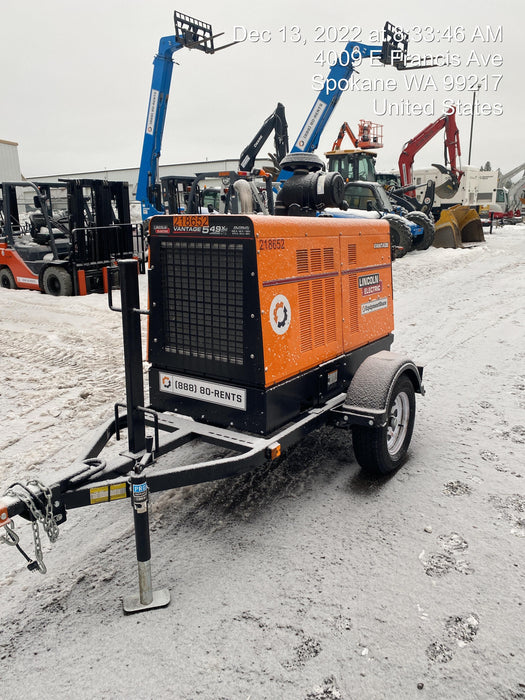 2022 Lincoln Electric Vantage 549X VANTAGE 549X READY-PAK 3