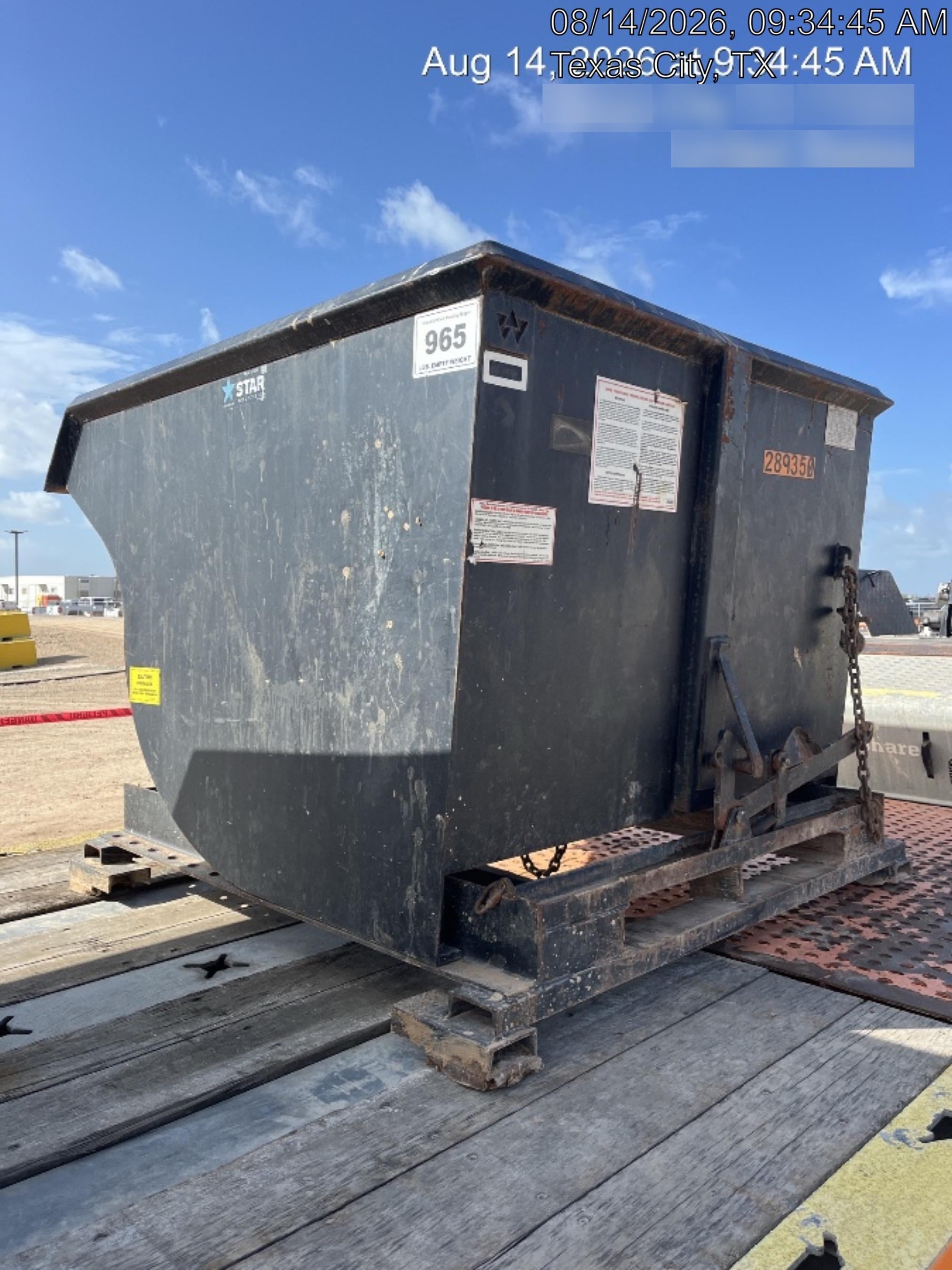 2023 STAR INDUSTRIES M-1820 - Self-Dump Hopper