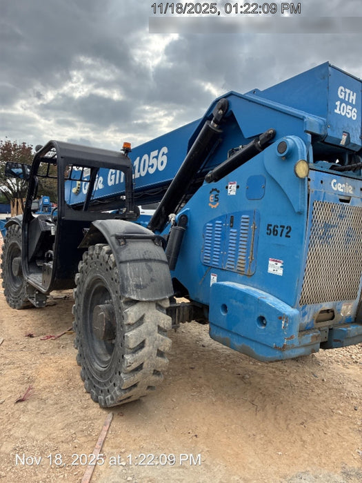 2017 Genie GTH-1056 Genie GTH1056, Solid Tires, 60" carriage, Open ROPS