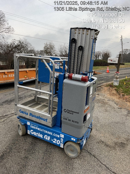 2025 GENIE GR-20