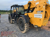 2019 JCB 509-42 74 HP w/Open ROPS, Beacon, Aux Hydraulics, LED Work lights, Solid Tires 66" Carriage/60" Forks