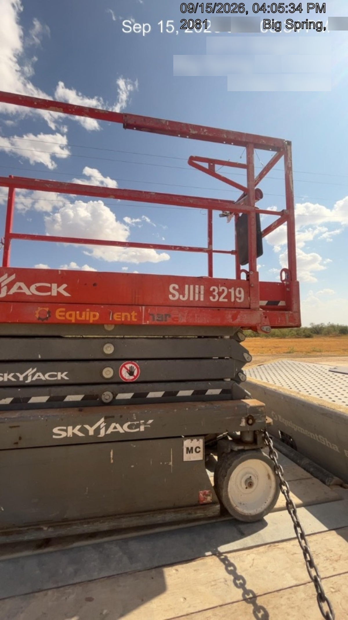 2018 SKYJACK SJIII-3219